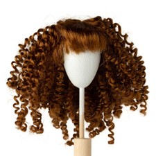 Monique Synthetic Mohair Bernadette Golden Auburn 4-1/2" Doll Wig