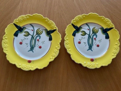 NEW Anthropologie Lou Rota Mother Nature Hummingbird Dessert Salad