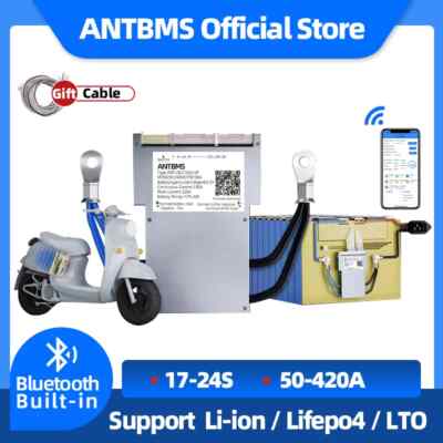 ANT BMS 17S To 24S Smart Bms Balance 50A To 420A Li-ion LiFePo4 LTO Bluetooth