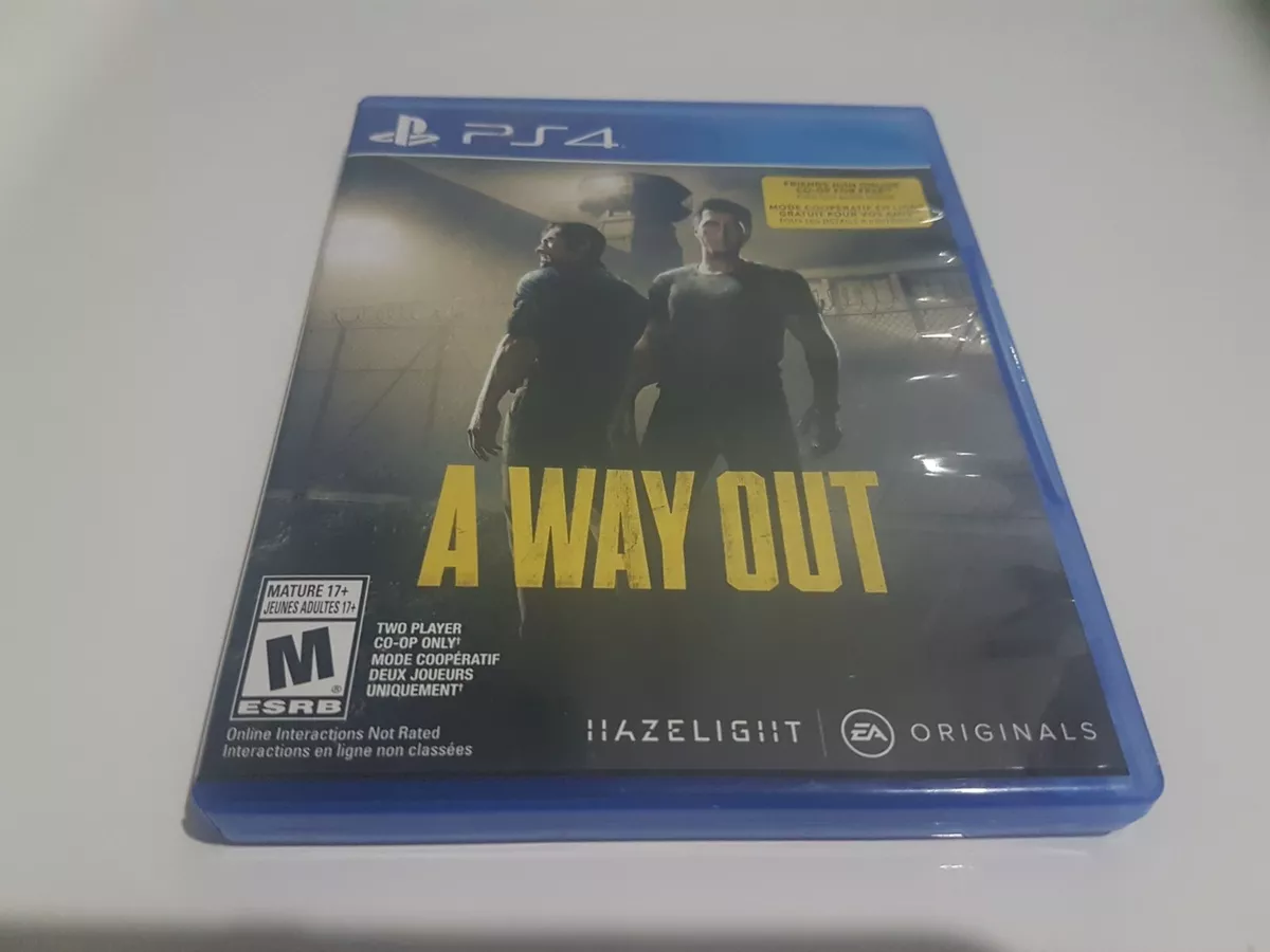 A Way Out - PS4, PlayStation 4