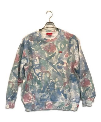 Supreme Small Box Crewneck Watercolor Floral Men