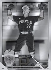 [DIGITAL] Topps Bunt - Andrew McCutchen - Topps Chrome 23 S1 - Black White Base