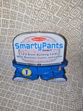 Melissa  Doug Smarty Pants 1st Grade 120 Educational Questions Puzzles  Games