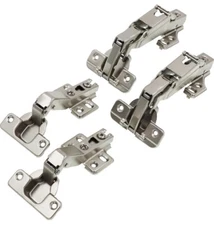DecoBasics Lasy Susan Pie Corner Cabinet Hinge Kit 2 165 Degree & 2 135 Degree