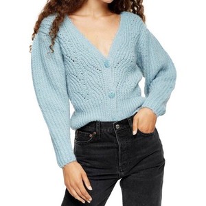 bubble sleeve cardigan knitting pattern