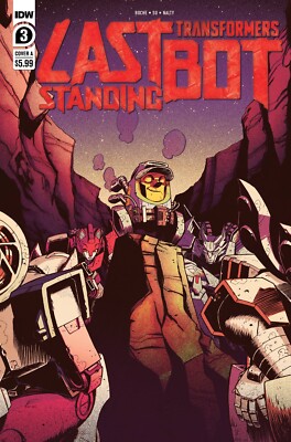 Transformers Last Bot Standing #4 Cover A Roche IDW 2022 NM+