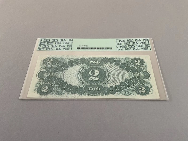 U.S. 2 Dollars FR 46 Series 'B' 1875  PCGS 63 - Image 4 of 4