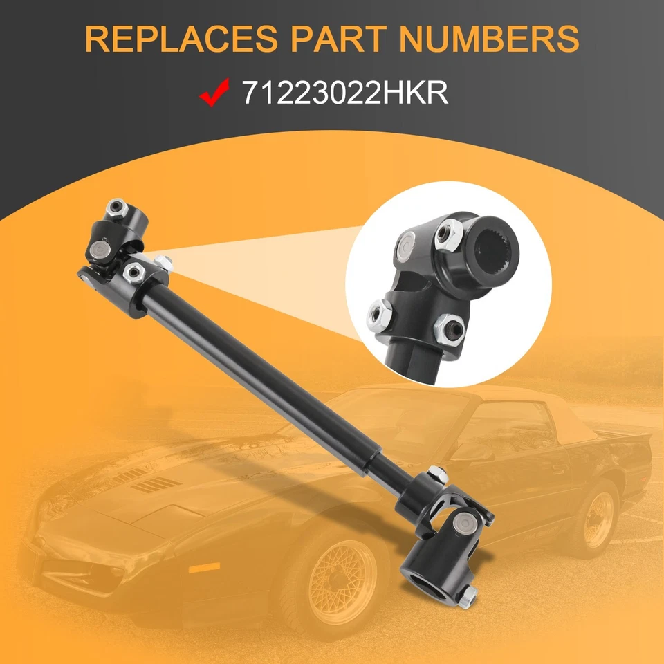 Hooker BlackHeart Steering Shaft 71223022HKR For 82-93 S10 82-88 G-Body LS Swap - Image 4 of 4