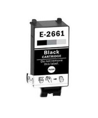   Druckerpatrone kompatibel mit Epson 2661 black für WorkForce WF-100W, WF-110W