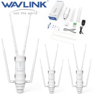 Outdoor WiFi Range Extender Signal Booster AC1200 Outdoor Router Amplifier AP