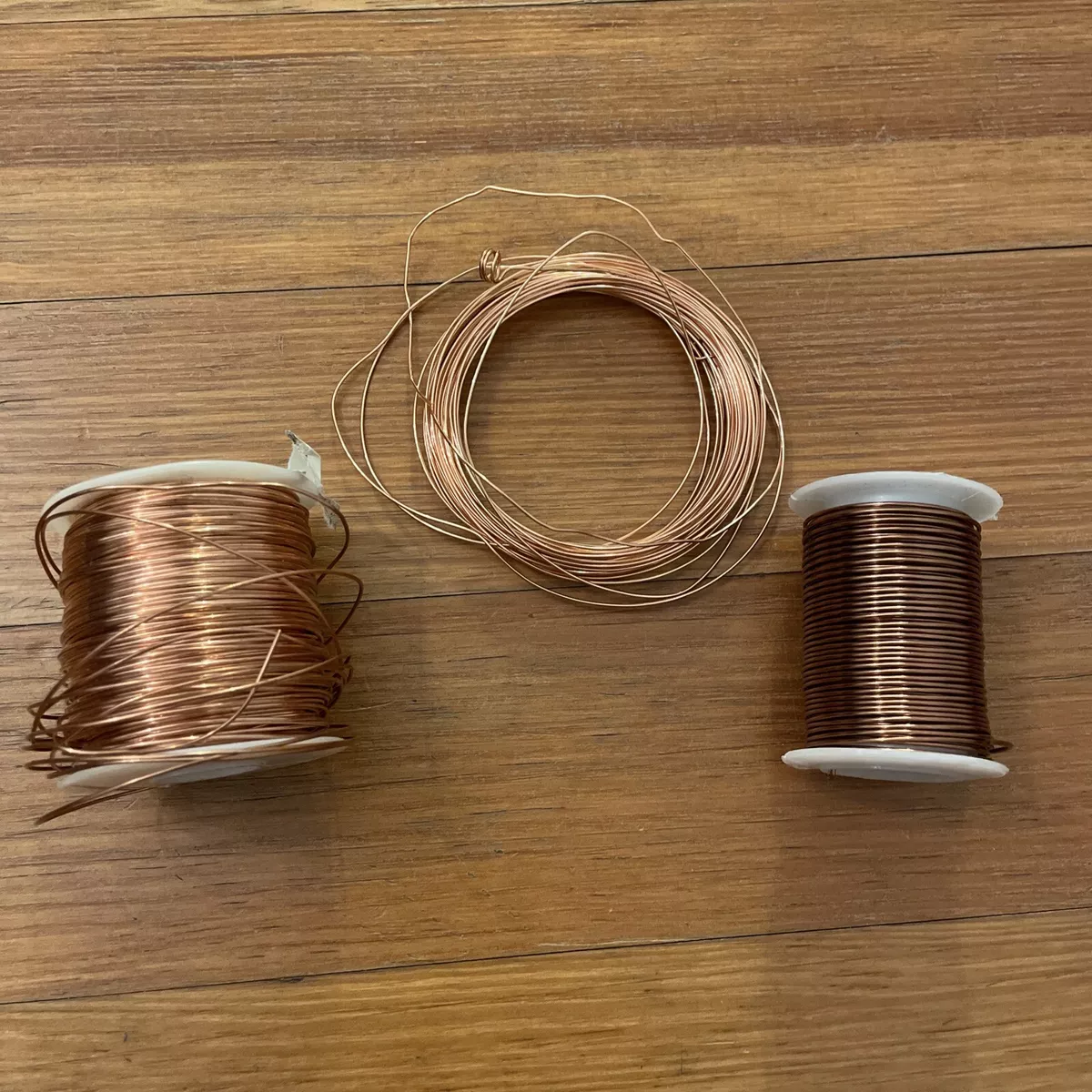Copper Wire for Jewelry Making Bundle 18 AWG Antique Copper and 20