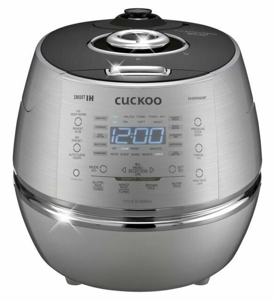 Cuckoo Crpdhsr0609f Metallic Smart IH Pressure Rice Cooker 110volts