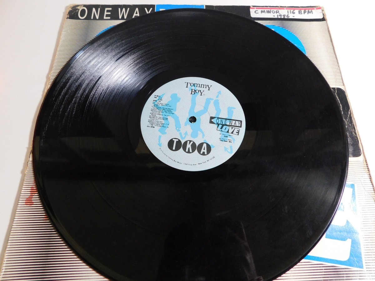 未使用 TKA - One Way Love / レコード TKA – One Way Love 1986 12
