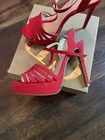 NEW 5 Inch Heel Sandal Women Sz 8 Shoe Ankle Strap Platform CHARLOTTE RUSSE — photo 4