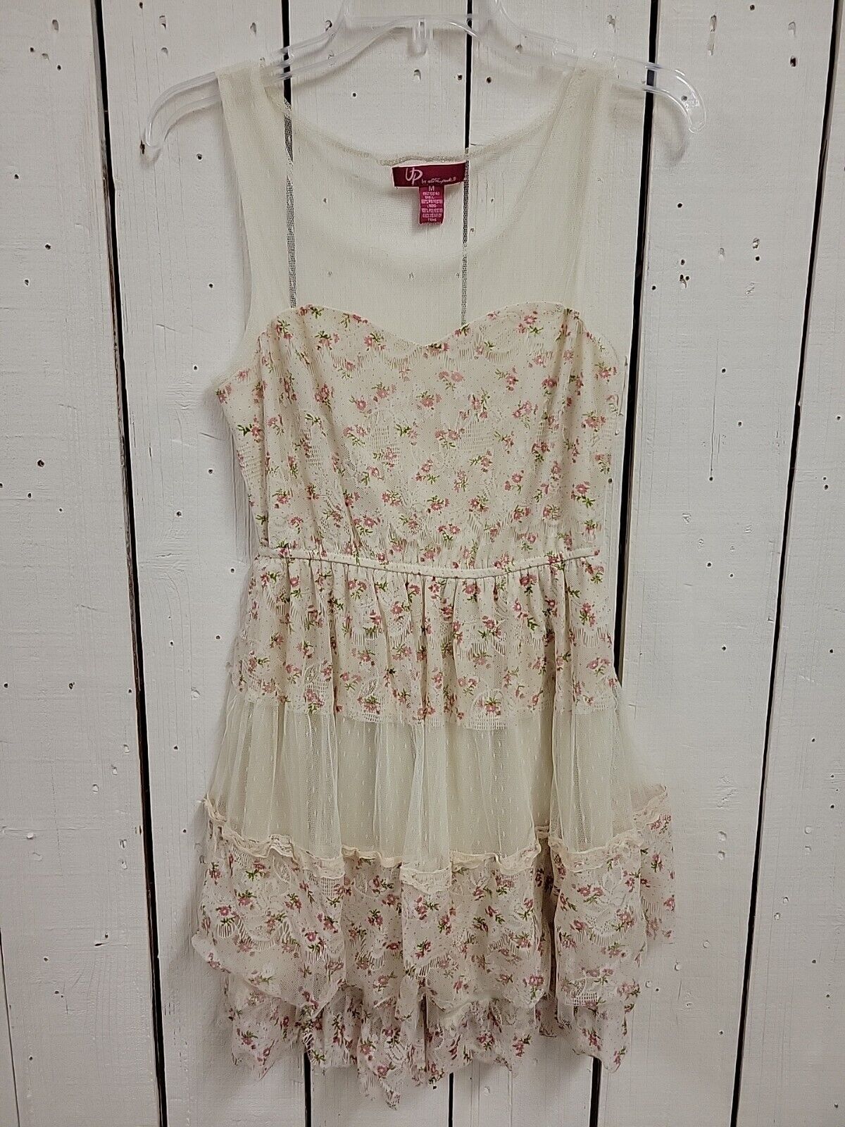 UP By Ultra Pink  Juniors Dress Summer Lace Size … - image 1