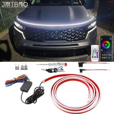 For Kia Sorento Rgb Start Scan Dynamic Car Led Hood Light Strip Drl Turn Signal For Kia Sorento Rgb Start Scan Dynamic Car Led Hood Light Strip Drl Turn Signal