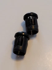 200pcs 5mm Black Plastic LED Clip Holder Case Cup Mounting