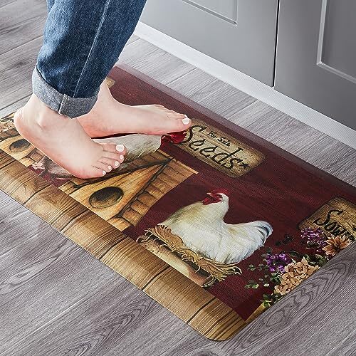 Kitchen Mat, 1/2 Inch Thick Non Slip Washable 28