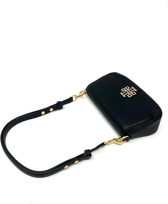 Tory Burch 138772 Britten Convertible Crossbody Bag in Black NWT