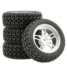 Rc Car Wheels and Tires Set Fits 1/18 Latrax Teton 4PCS