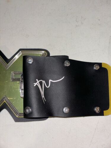 Bray Wyatt SIGNED AUTOGRAPH NXT Championship Belt BAS -G - Picture 2 of 4