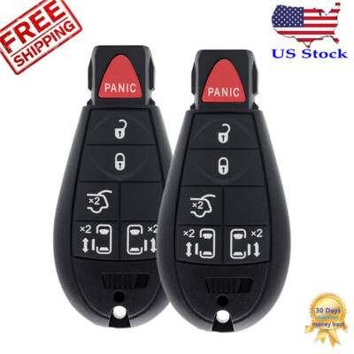 jokmoest Keyless Entry Replacement Key Fob Cover Case fit