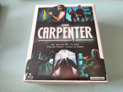 John Carpenter - Box 5 Blu-ray: The Thing, Fog, New York 1997...