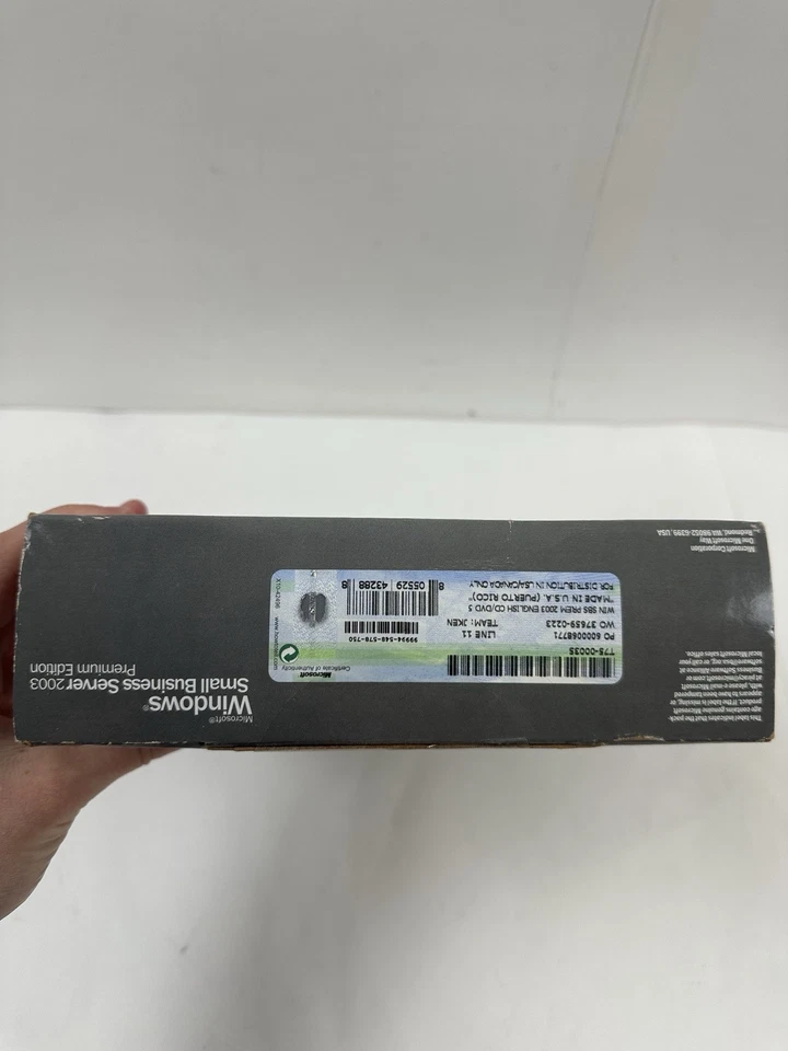 Microsoft Windows Small Business Server 2003 Premium RETAIL Sealed Box NEW - Image 3 of 3