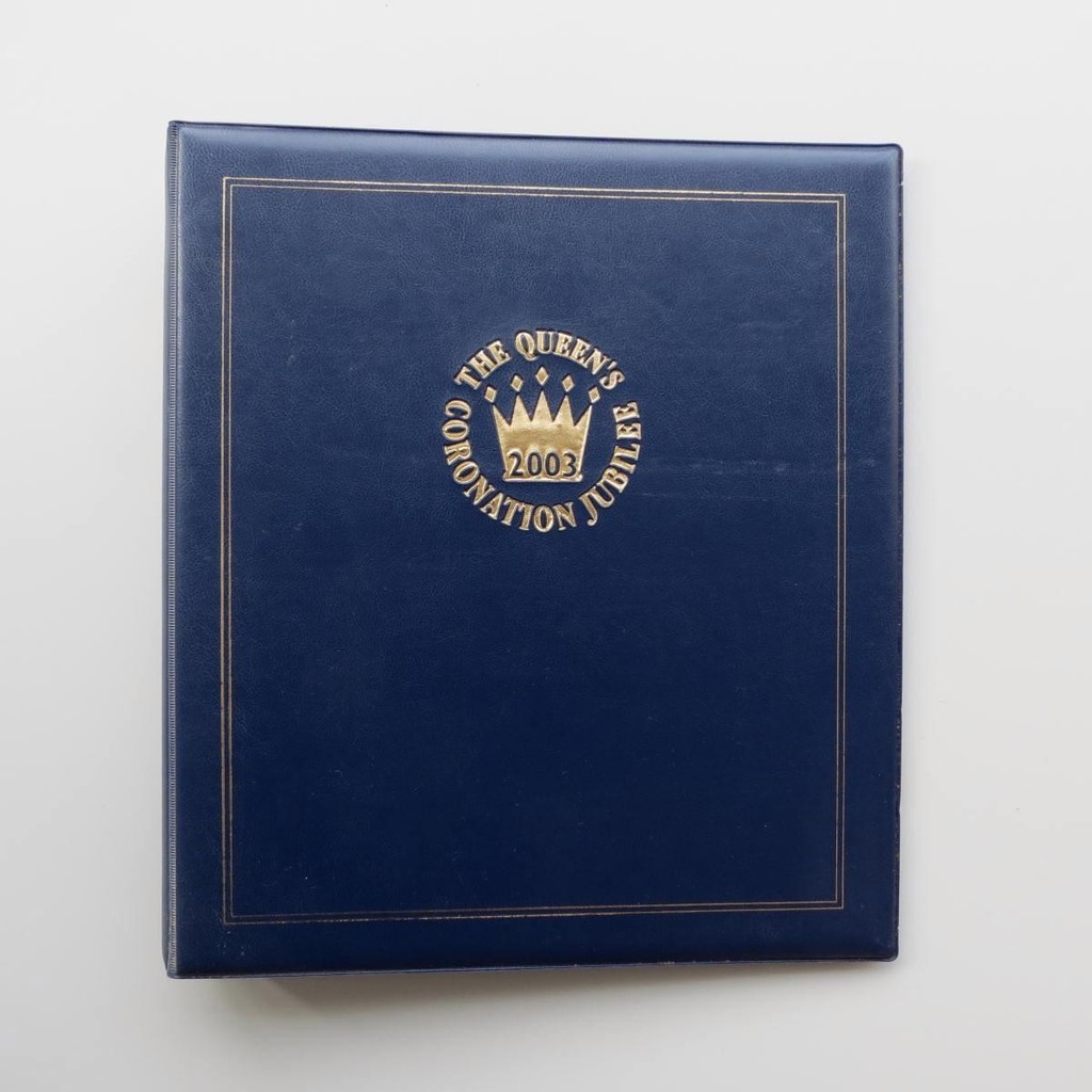 Coin Cover Album - FDC Binder - PNC Folder The Queen's Coronation