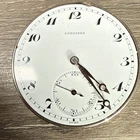 Antique Longines Pocket Watch Movement Not Running 15j