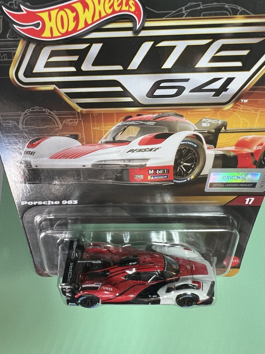 2025 Hot Wheels Elite 64 Porsche 963 Hybrid Hyper Car Premium RLC