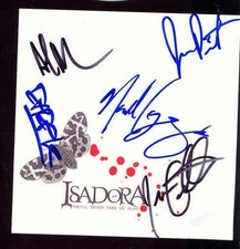 ISADORA Autographed THEYLL NEVER TAKE US ALIVE CD Cvr
