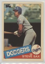 1985 Topps Collector's Edition Tiffany Steve Sax #470 rg5