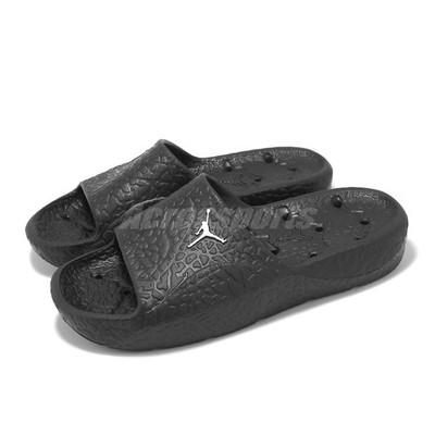 Nike Jordan Franchise Slide Black White Men Slip On Casual Sandal HQ2163-001