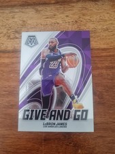 2023-24 Panini Mosaic Give and Go #3 Lebron James Los Angeles Lakers GEM MINT 💎
