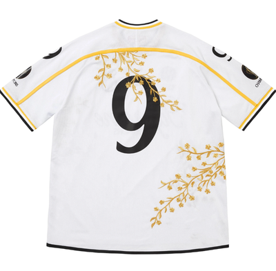 Supreme Floral Soccer Jerse Sサイズ Supreme Floral Soccer Jersey Black Men's - FW25 - US