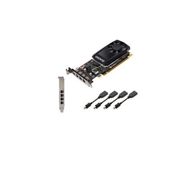 Open Box 4GB HP nVIDIA Quadro P1000 4x MDP PCI EX 3.0 Graphics Card 1ME01AT