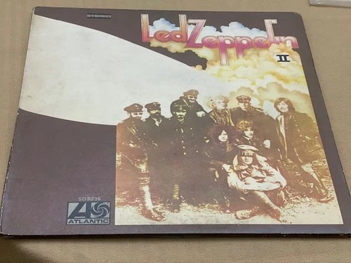 Led Zeppelin II LP Record ROBERT LUDWIG PRESSING RL 1st Issue Atlantic 1969 Rare