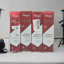 4 Tubes SP10 Probiotic Bright and White Dental Toothpaste NEW SEALED