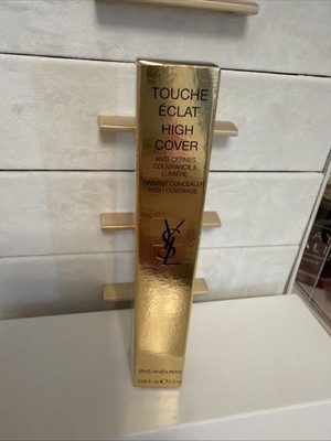 YSL TOUCHE ECLAT HIGH COVERAGE RADIANT CONCEALER #3 Almond - NIB $40 MSRP