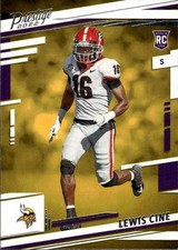 2022 Panini Prestige Lewis Cine #363 Minnesota Vikings 2L