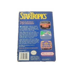 StarTropics (Nintendo Entertainment System NES) Star Tropics Complete in Box CIB