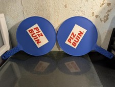 Paddleball Racket Set of 2  Vintage - Piz Buin