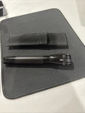 Mag-Lite Mini Bulb Black Flashlight AA Battery (Open Box) + Belt Case