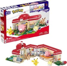 MEGA BLOCKS: POKEMON FOREST POKEMON CENTER BUILDING TOY SET