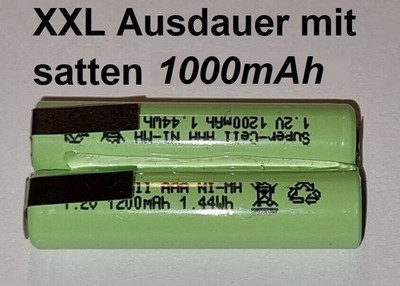Ersatz Akku für Haarschneider PHILIPS QC5130 Batterie Bart Trimmer 1000mAh NEU