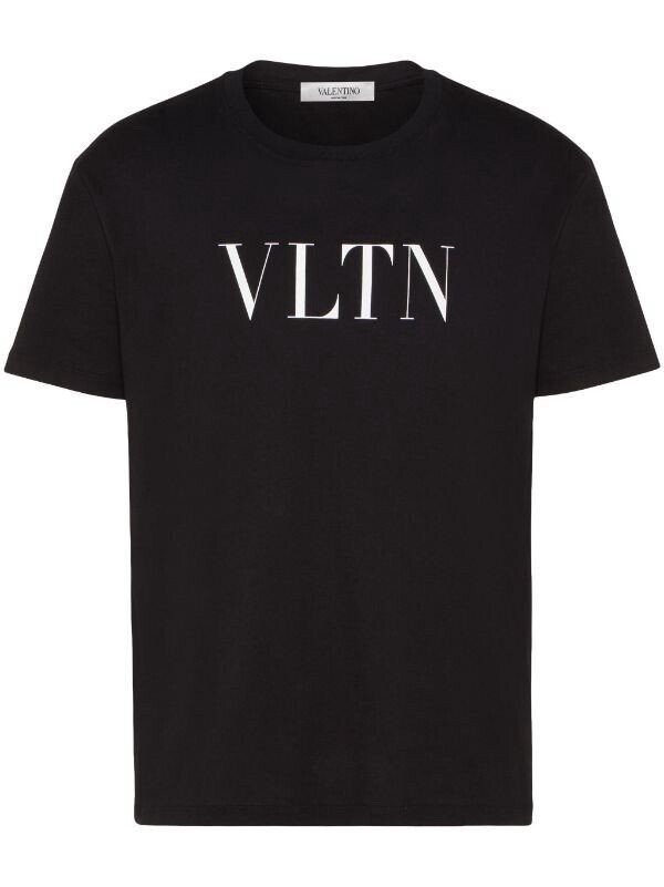 VALENTINO ヴァレンティノ VLTNロゴTシャツ ブラック S Valentino Men's VLTN Logo print Black T-Shirt Tee Top 100