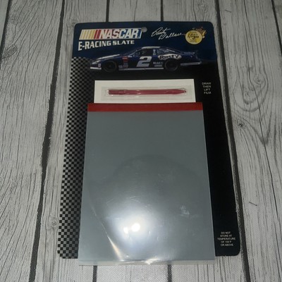 Rare Vintage NASCAR #2 Rusty Wallace  E-Racing Drawing Board Magic Slate NOS