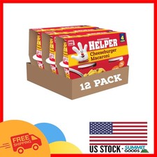 Delicious Cheeseburger Macaroni 4-Pack Microwave Cups with Real Beef