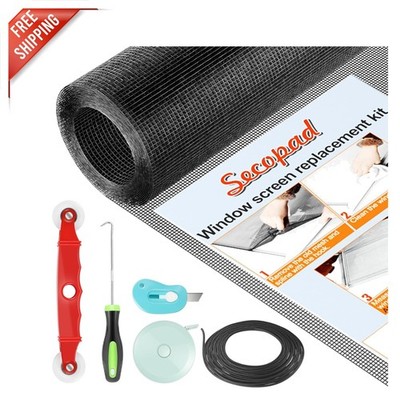 Pet and Child Friendly Screen Repair Kit - 39x118 Inches Waterproof Solution